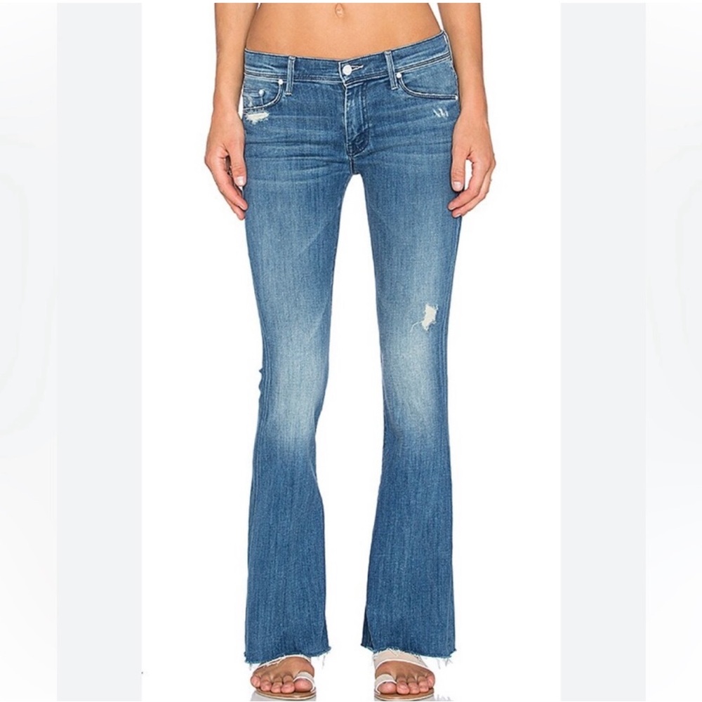 Mother The Weekender Fray in Graffiti Girl
Jeans Flare Size 27